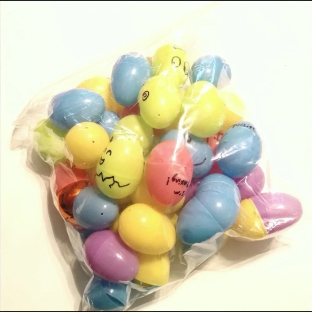 4/$15 🌻 Big bag of decorated treasure hunt eggs